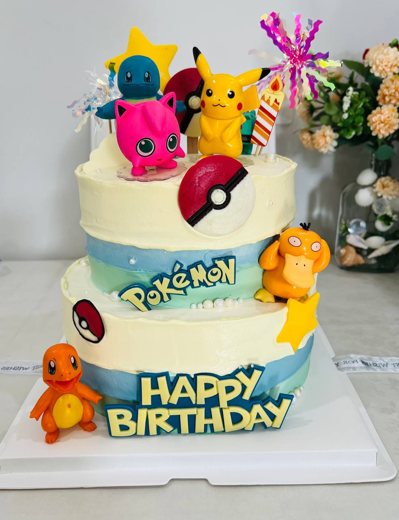 宝可梦主题生日蛋糕 (1023)