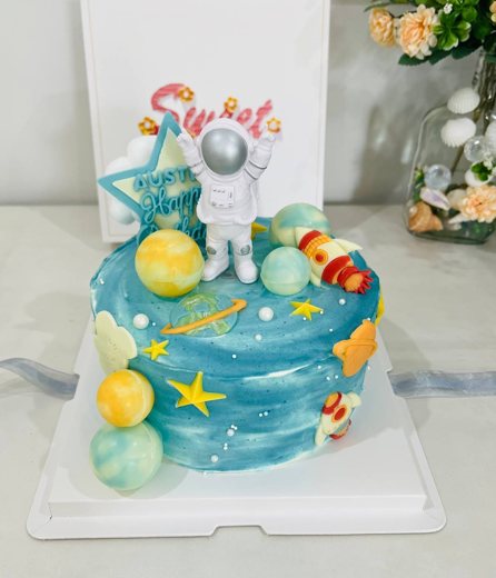 太空宇航员生日蛋糕 (1050)