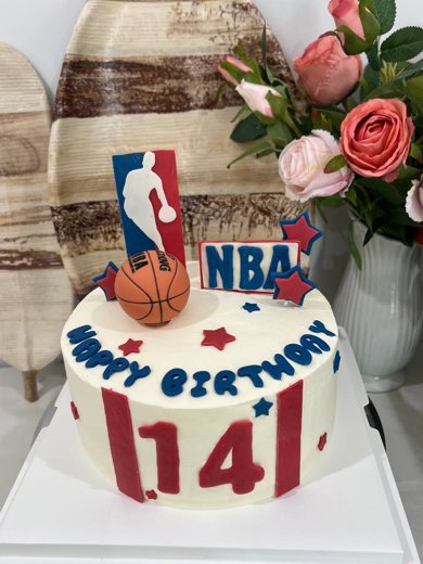 NBA篮球主题生日蛋 (1038)